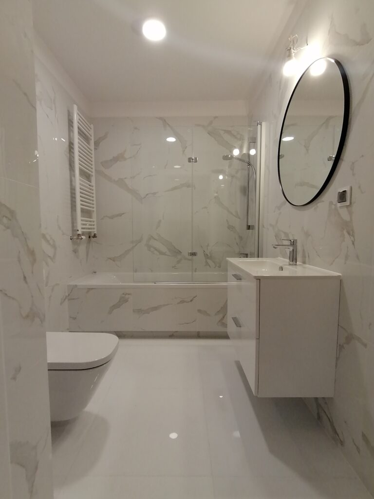 Kompleksowe wykończenie łazienki we Wrocławiu